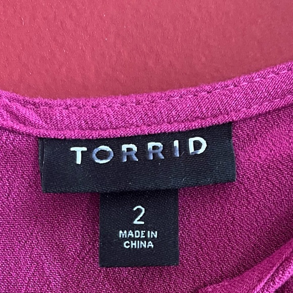 Torrid Crepe Tank Top - Picture 2 of 10